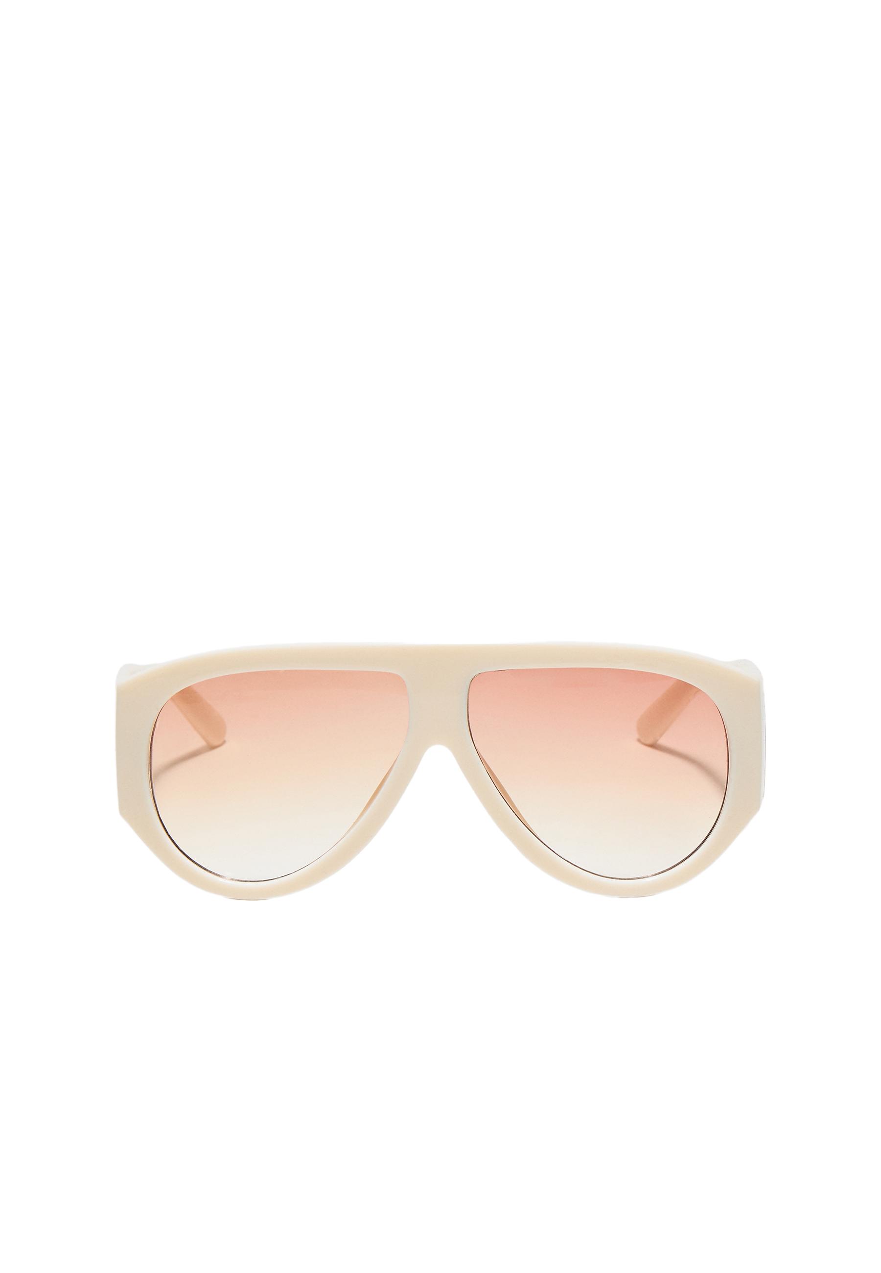Resin sunglasses — Ecru
