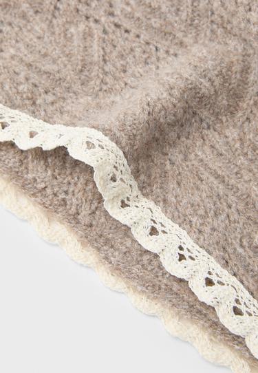 Triangular scarf — Stone 3