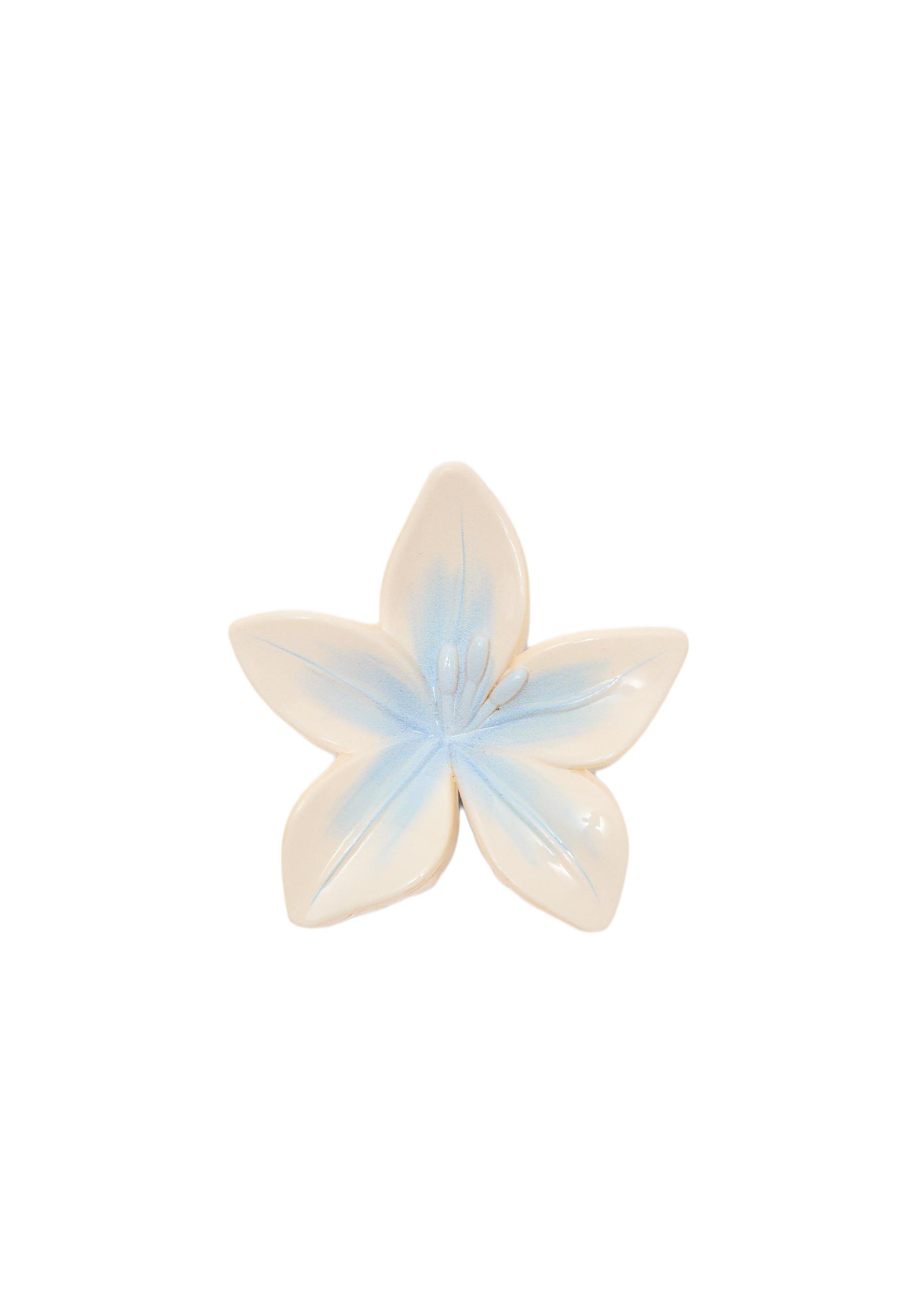 Flower clip — Royal blue