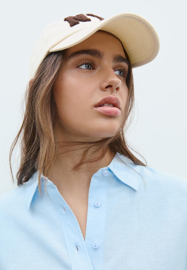 linen blend shirt