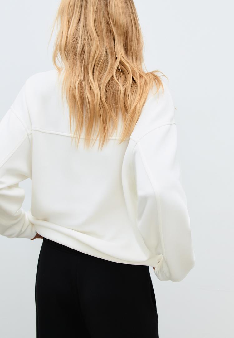 sweat shirt basique toucher doux