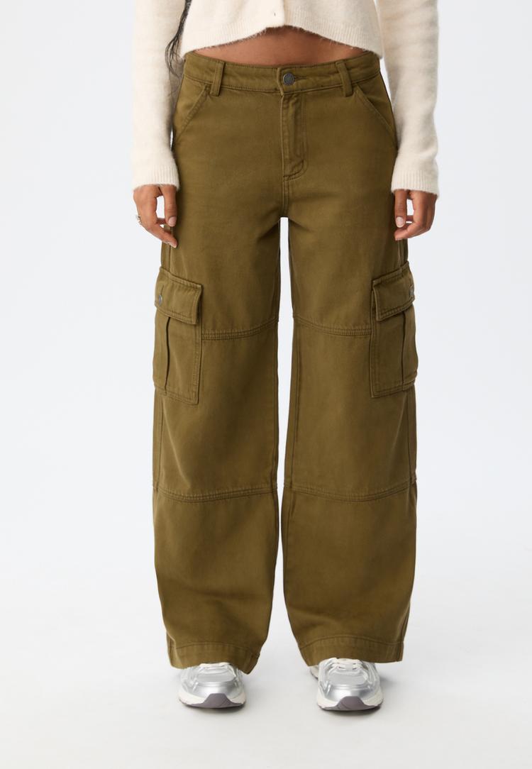 pantalon recto cargo