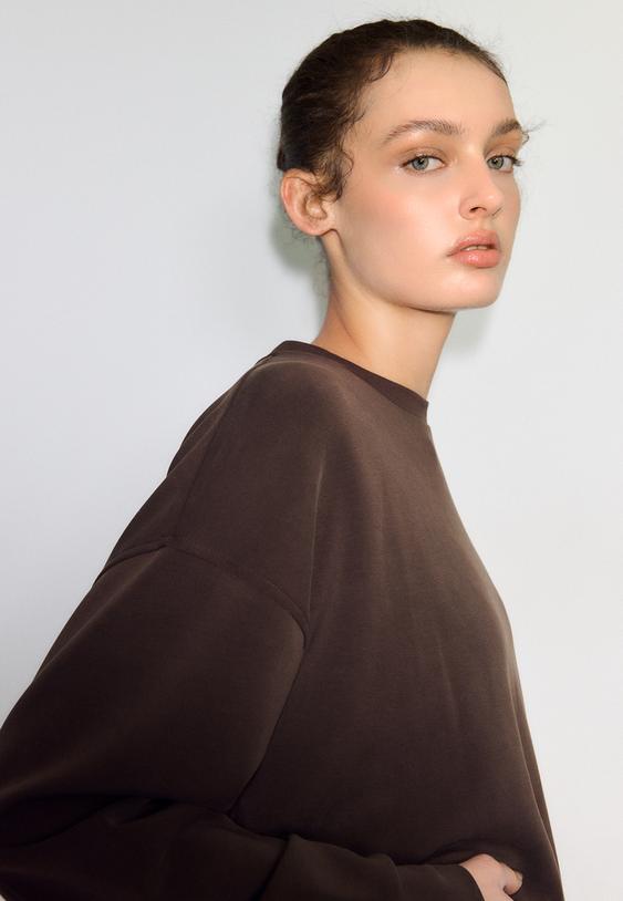 sudadera basica tacto suave