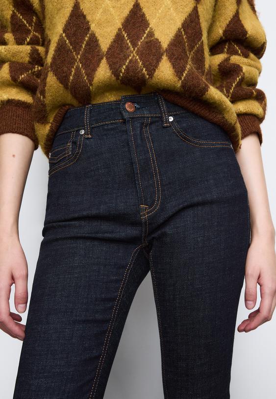 d07 regular waist skinny jeans