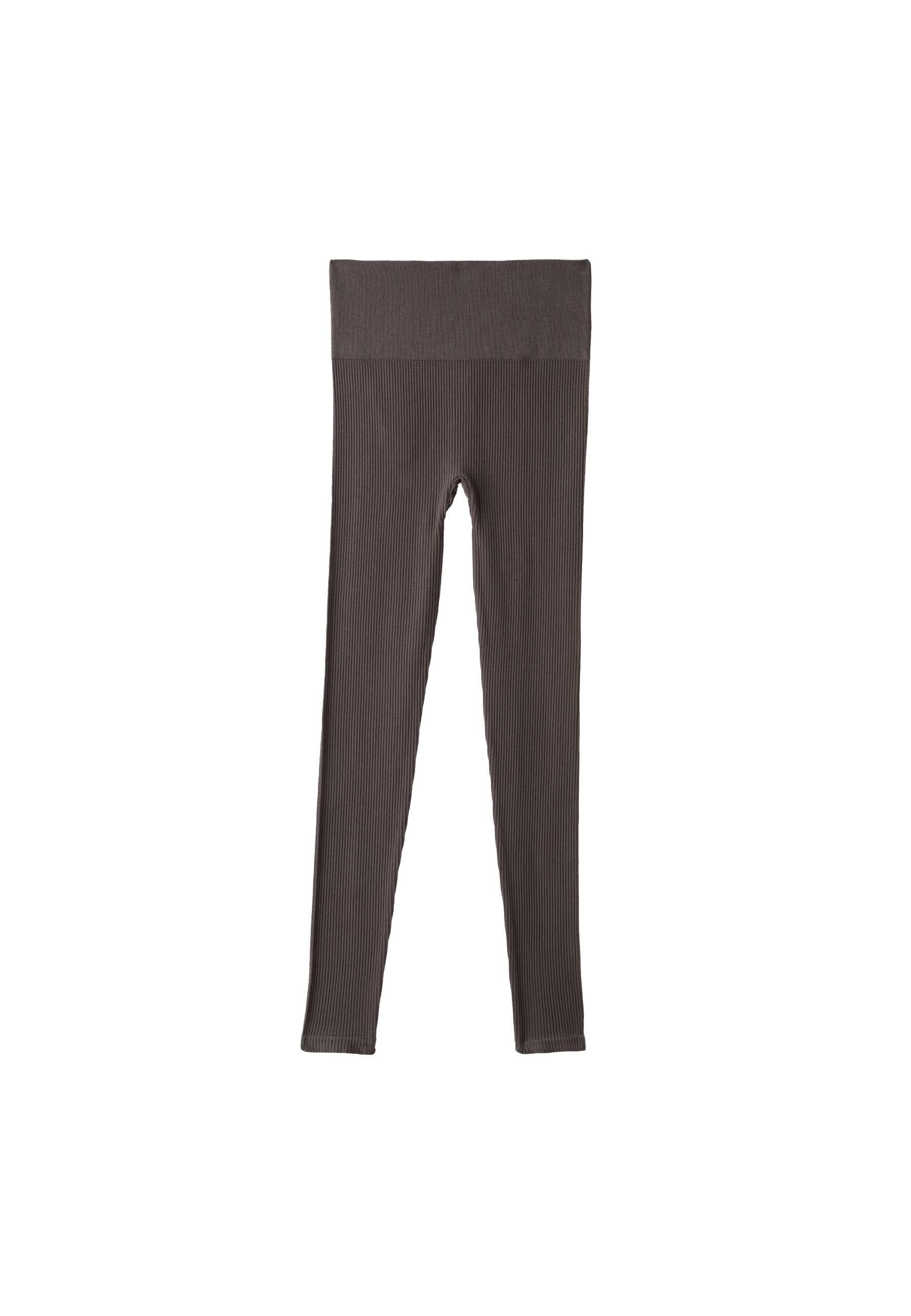 High-waist seamless leggings — Brown