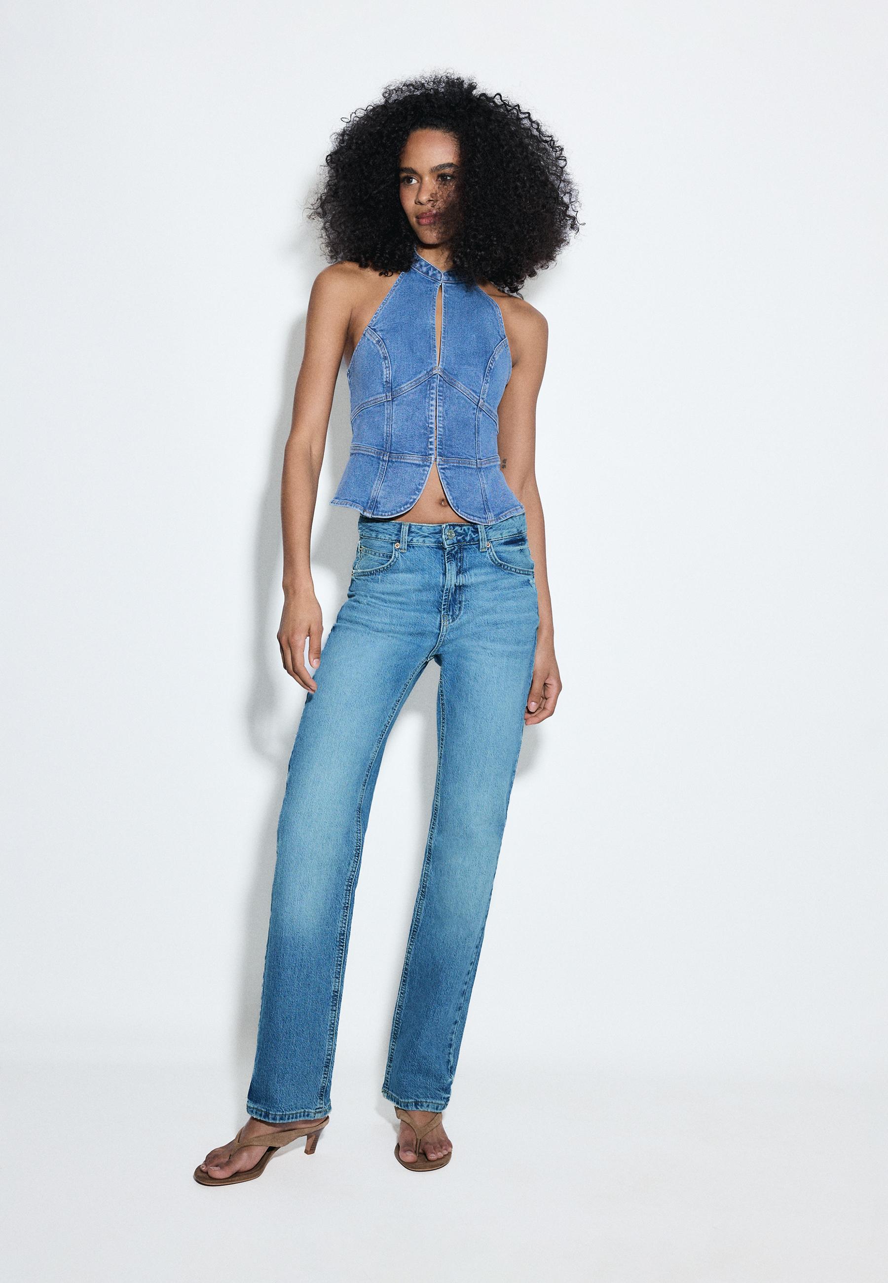 D98 Straight fit Kot Pantolon