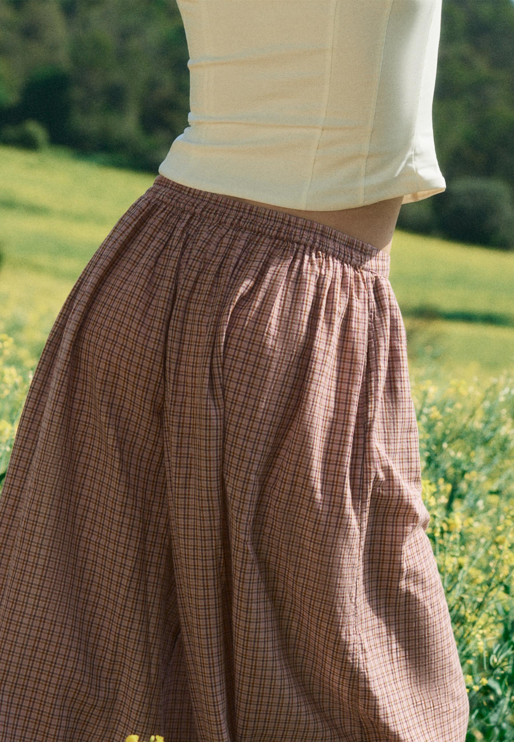 Corset top with straps — White