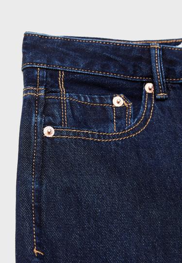 D91 low-rise wide-leg jeans — OVERDYED BLUE DENIM 9