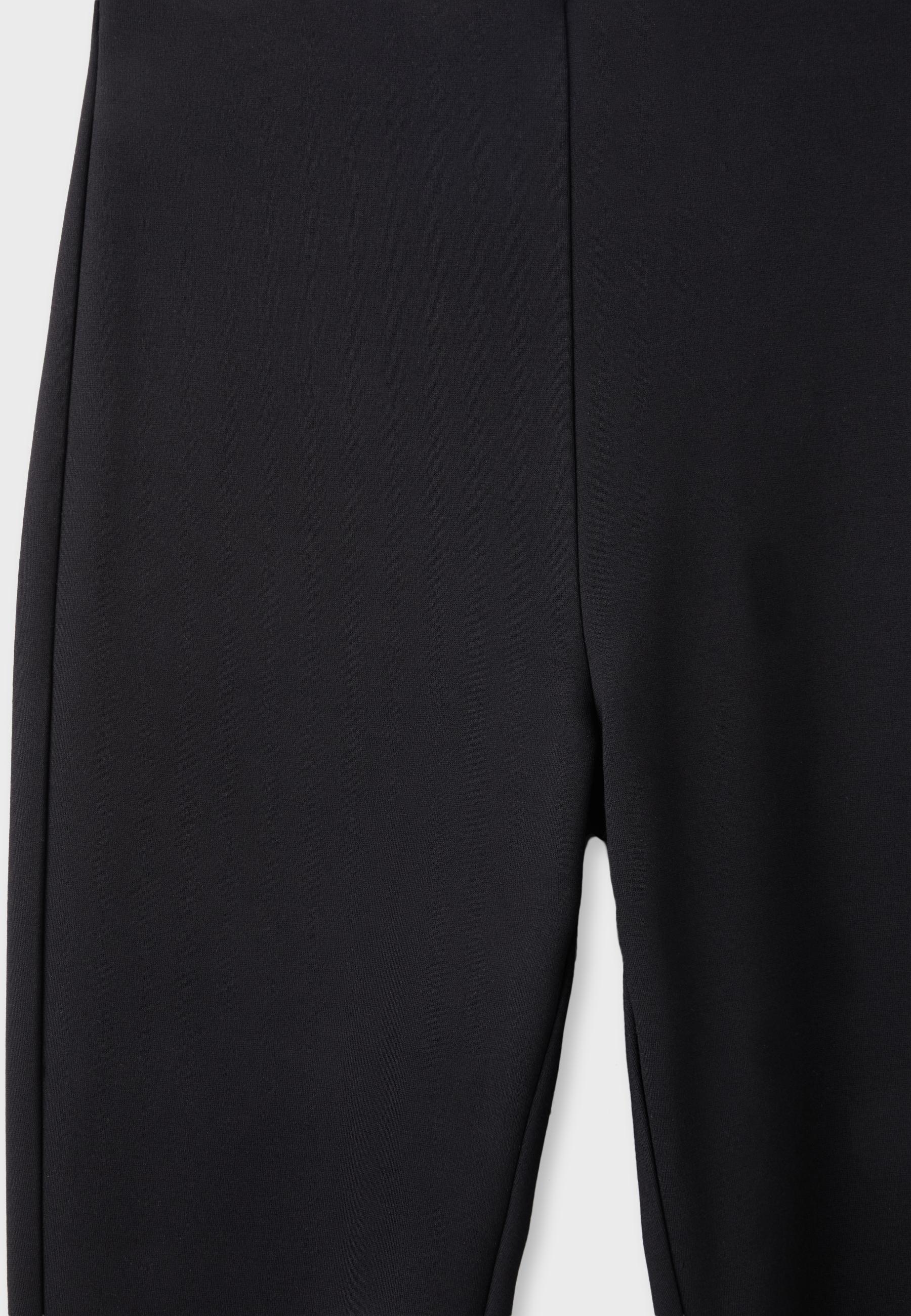 Knit leggings — Black