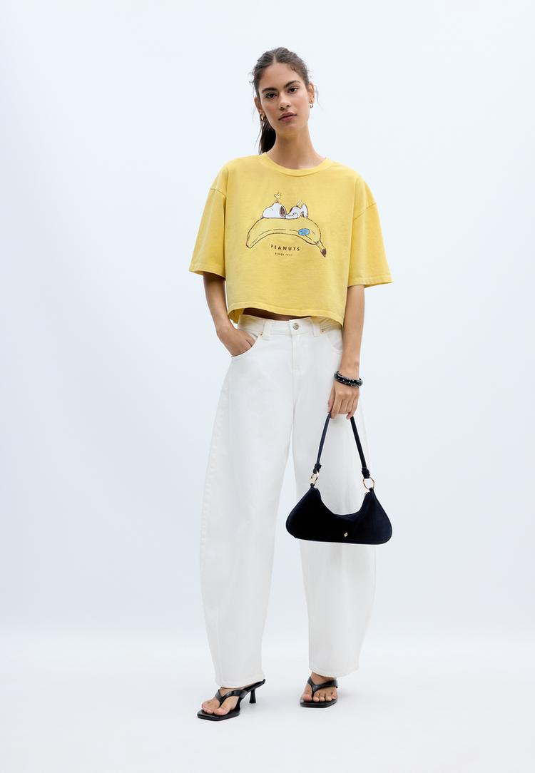 camiseta snoopy platano