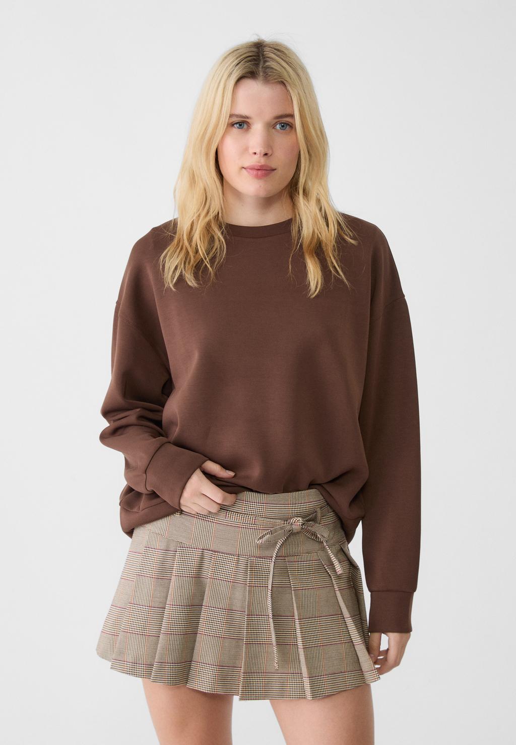 Basic soft-touch sweatshirt