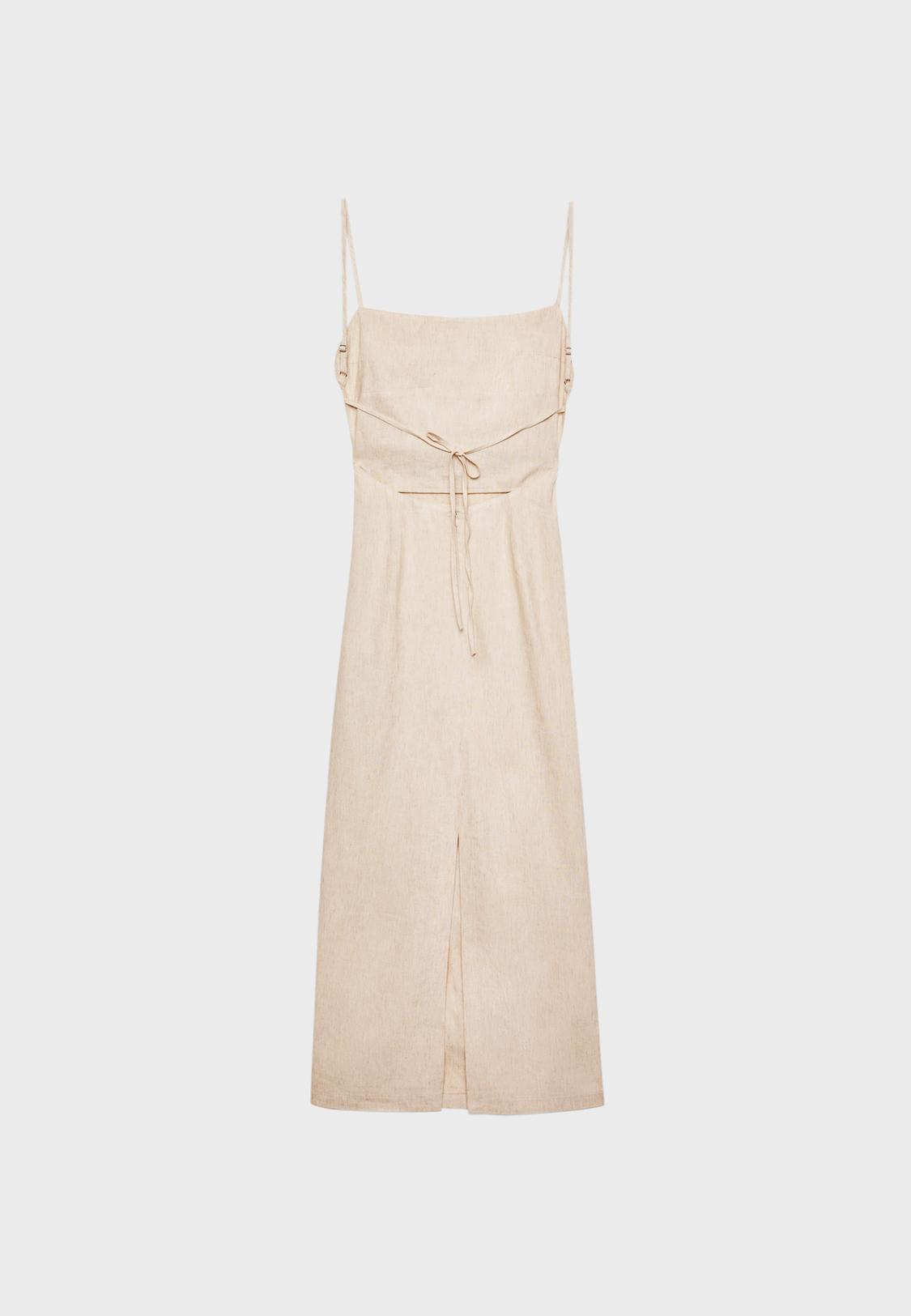 strapless open back dress ZARA. Short open back dress S.XL  Hibuy market