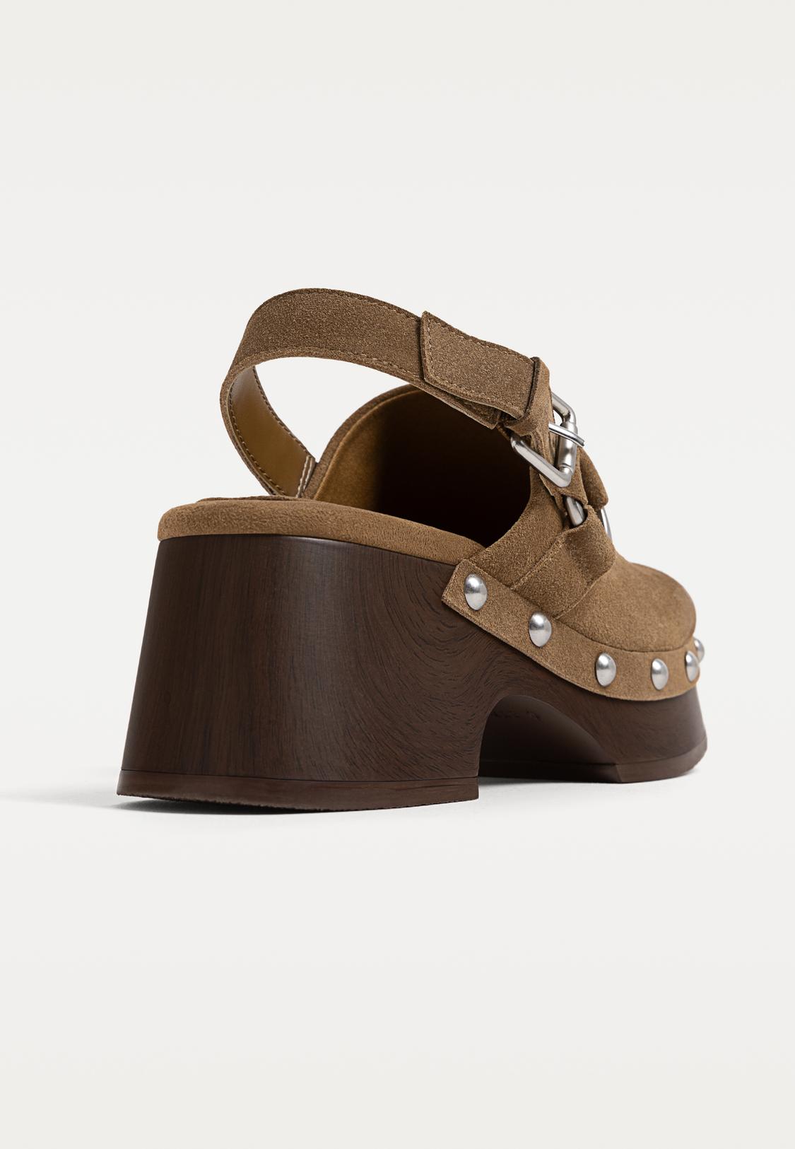 Zuecos Corcho Fieltro Zuecos De Casa Mujer - Plantilla Corcho Y Fieltro - Suela EVA Antideslizante - Talla 41 EU Calzado Casa