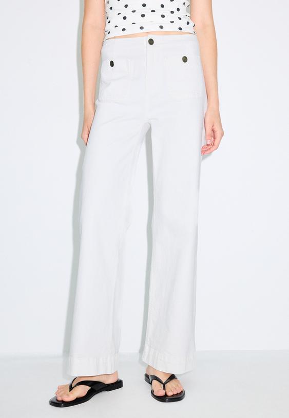 d77 pantalon minimal bolsillos l01477778