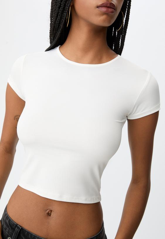 camisola basica de poliamida