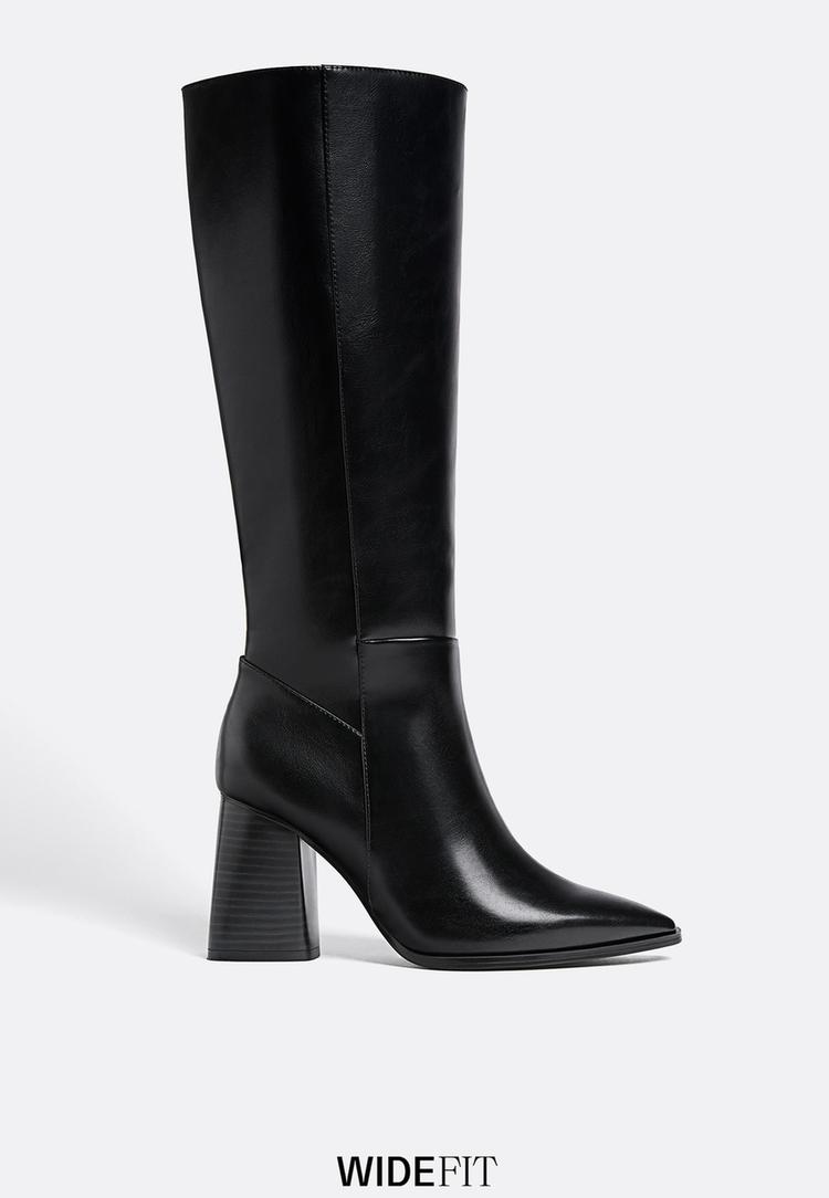 high heeled boots