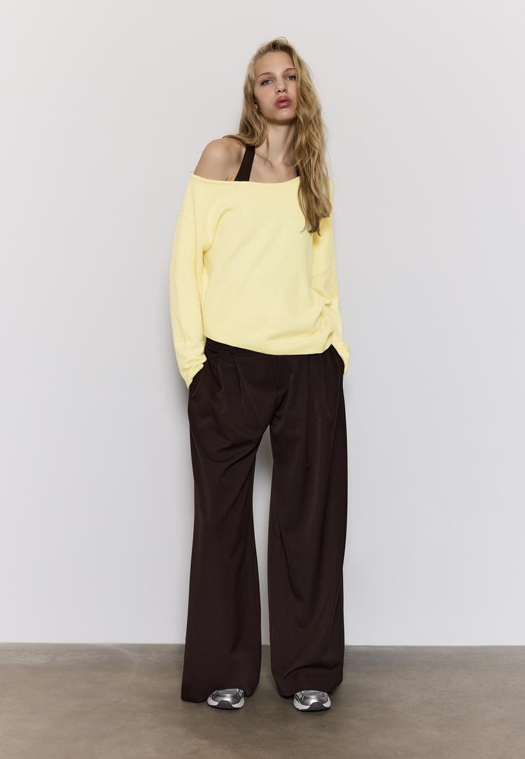 maglia in maglia asimmetrica