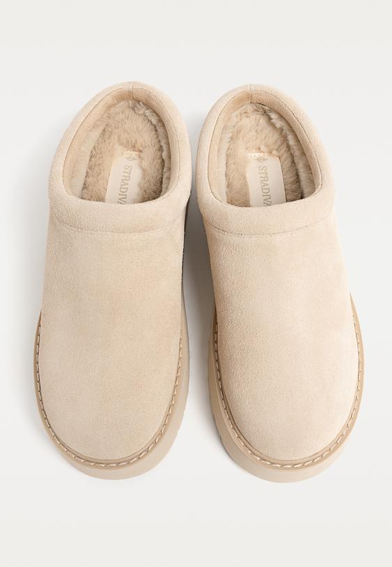 duz deri sabo terlik