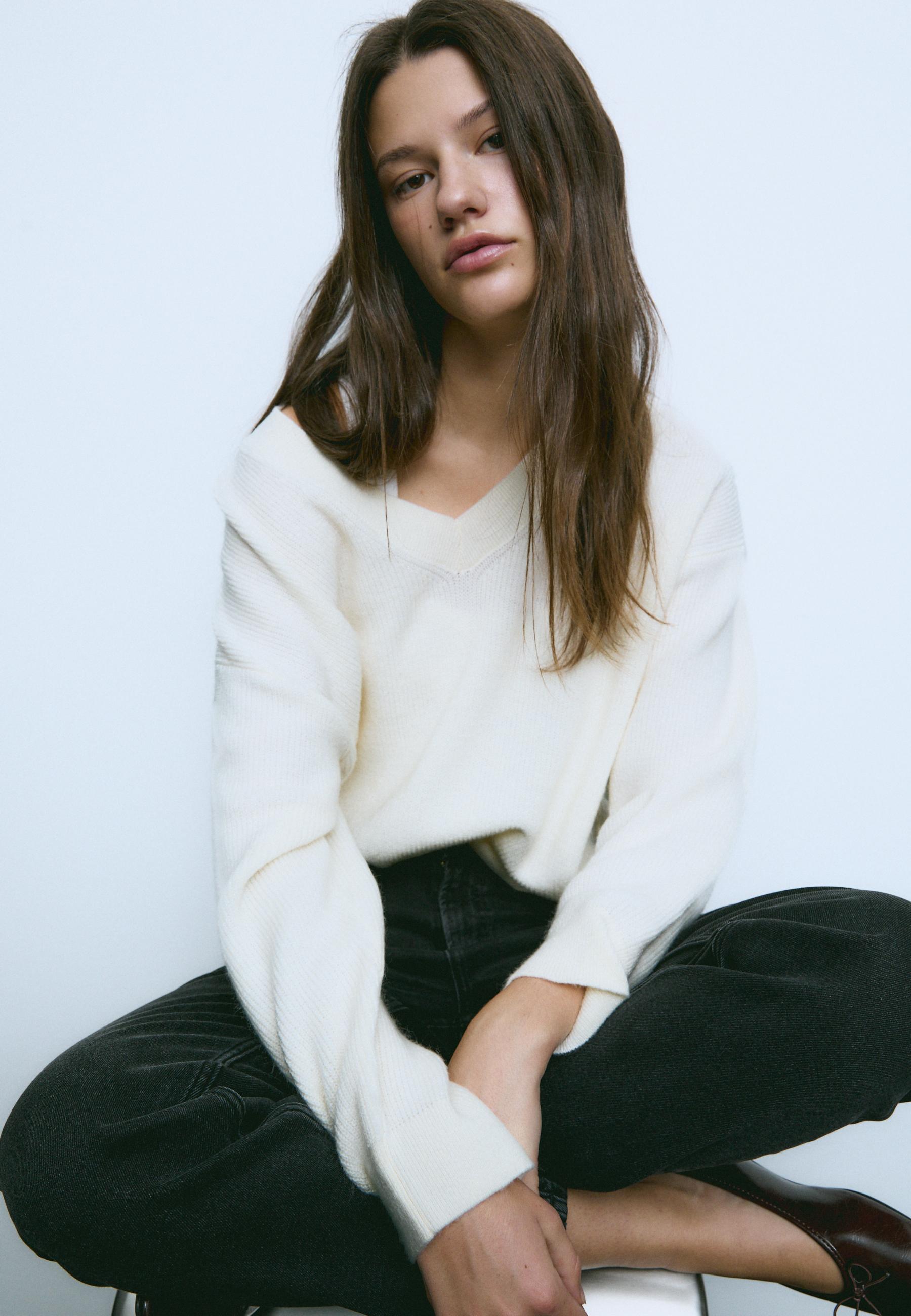 取寄) スプレンディッド レディース ジョージー V-ネック セーター