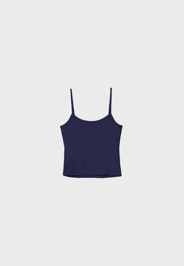 Basic strappy top — Dark blue 7