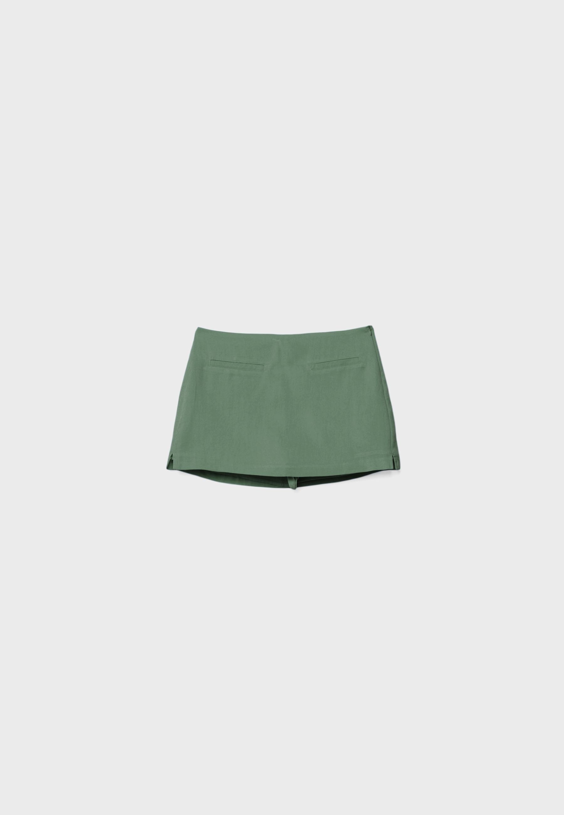 Mini skort — Khaki