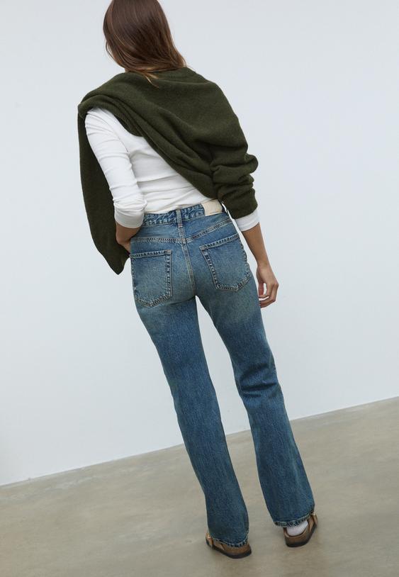 d98 vintage efektli straight fit jean