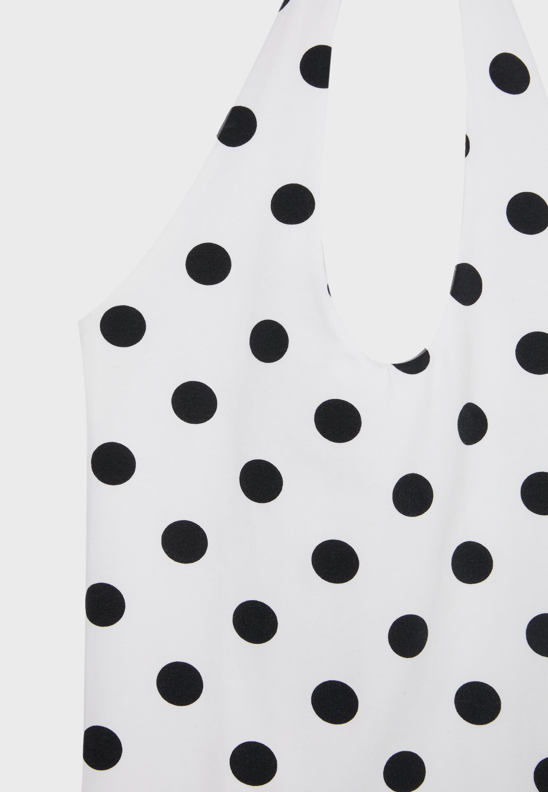 Basic halter top — Ecru