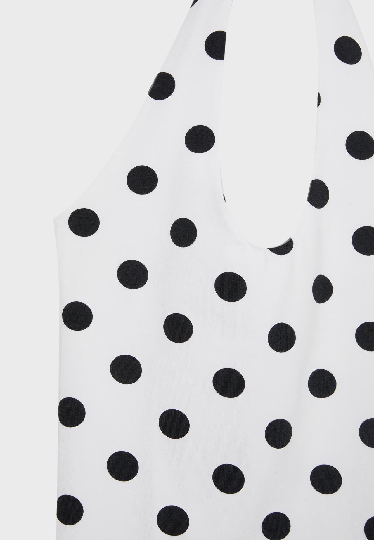 Basic halter top — Ecru