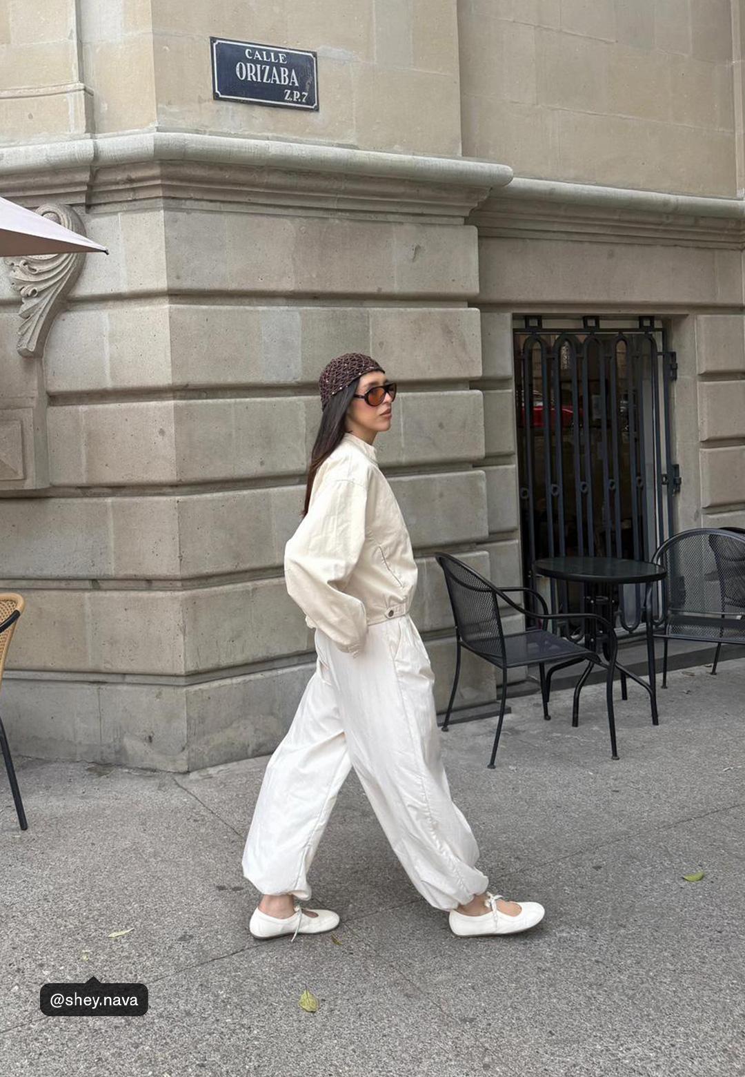 Poplin bloomer pantolon - Görsel 11