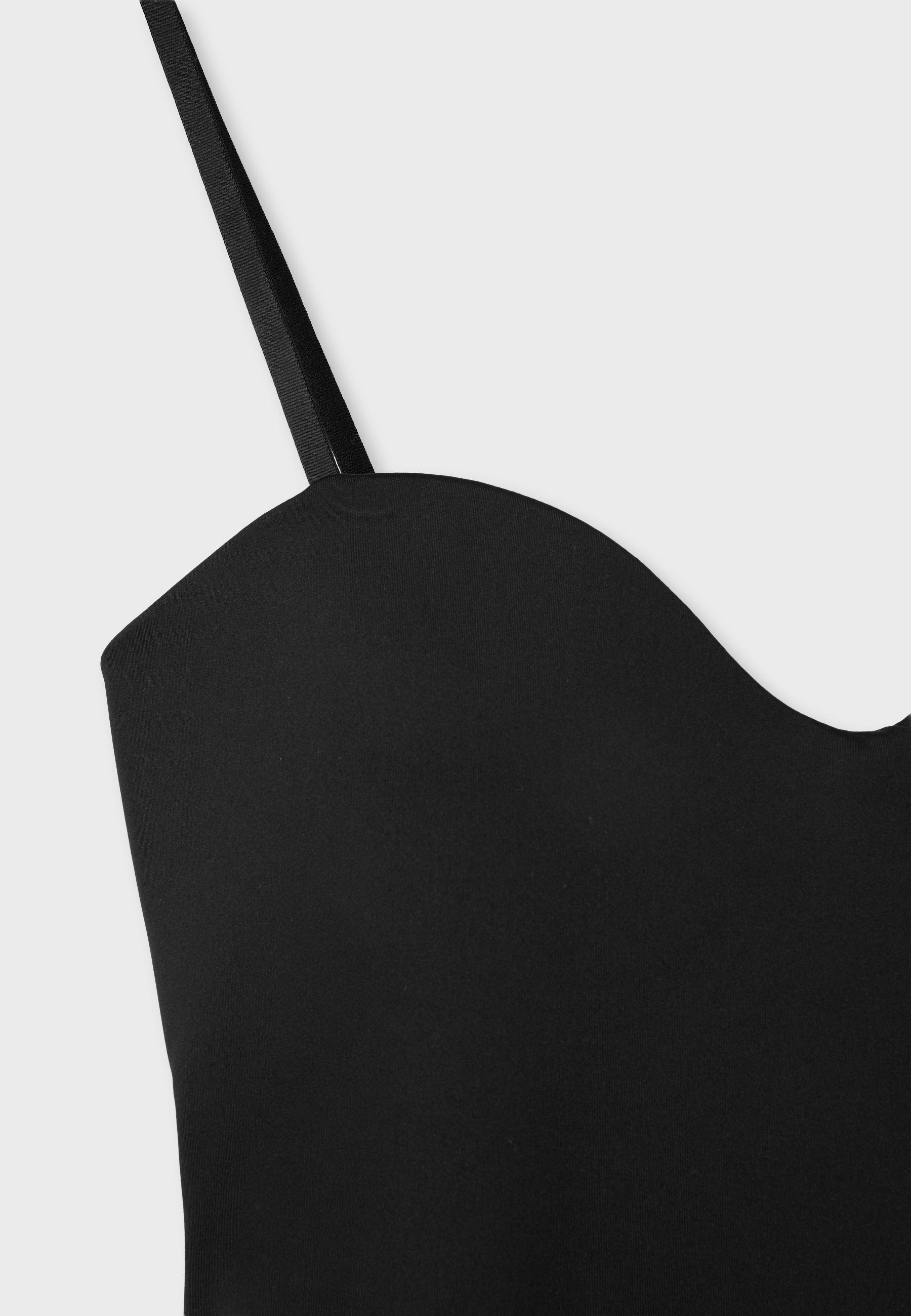 Padded cup bodysuit — Black