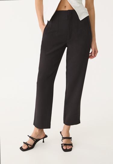 Darted smart trousers — Black 3
