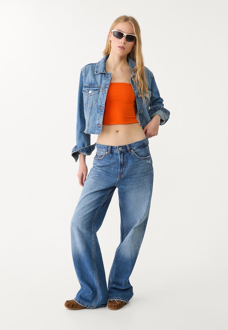 strapless top