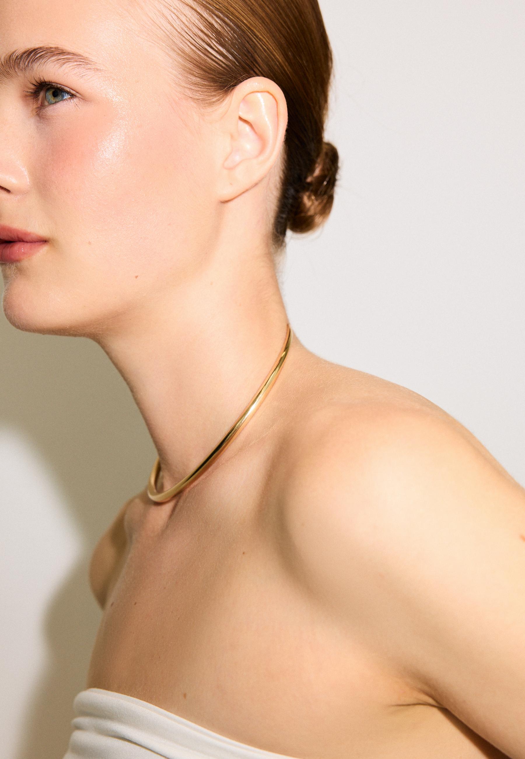 Flexible choker — Gold