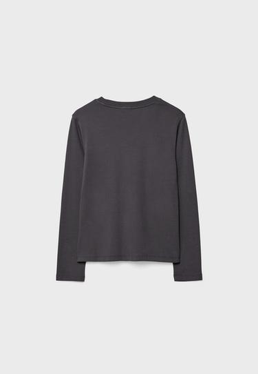 Basic regular fit cotton T-shirt — Dark grey 8
