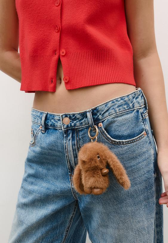 portachiavi charm coniglio