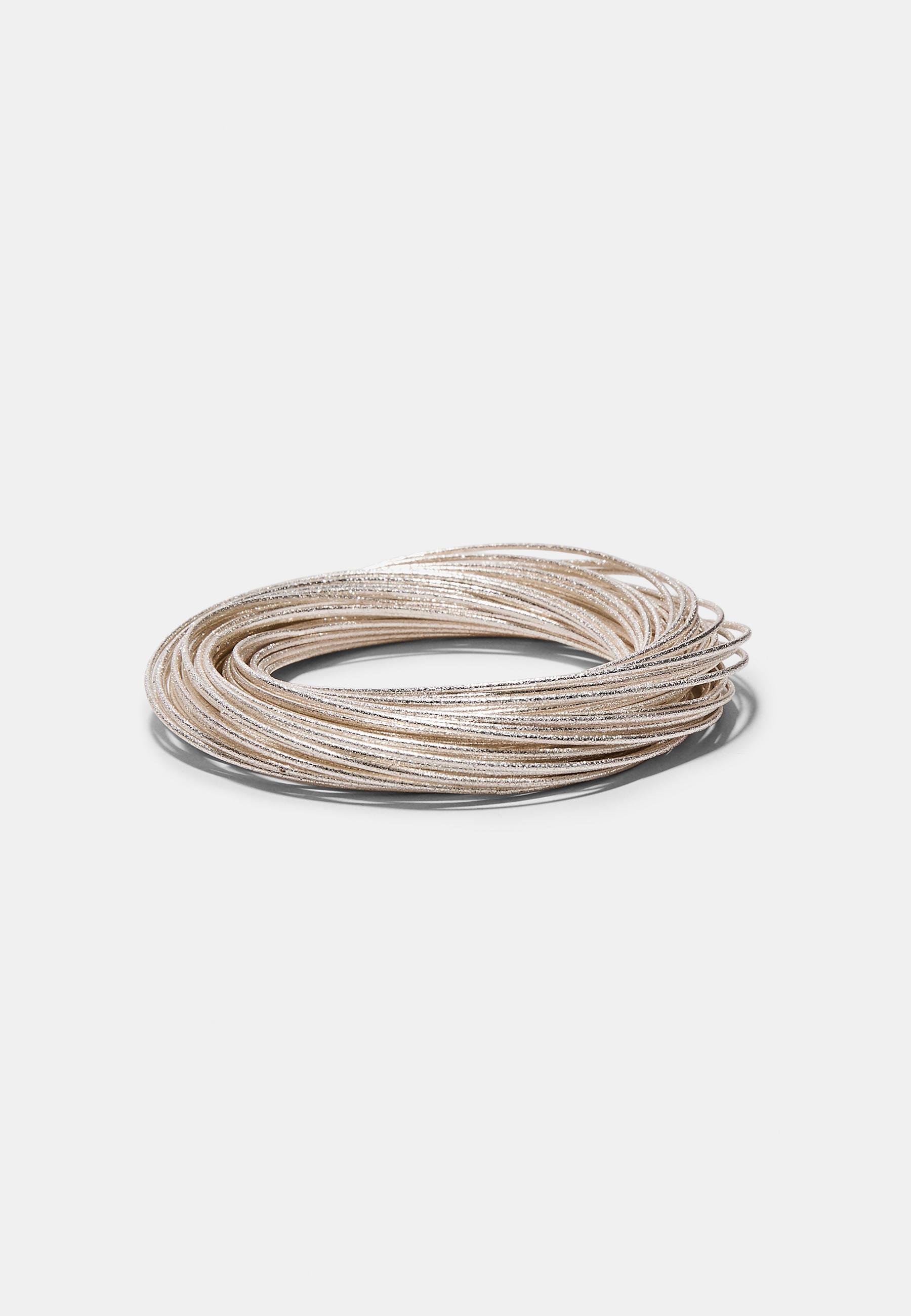 Multi-hoop bracelet — Grey