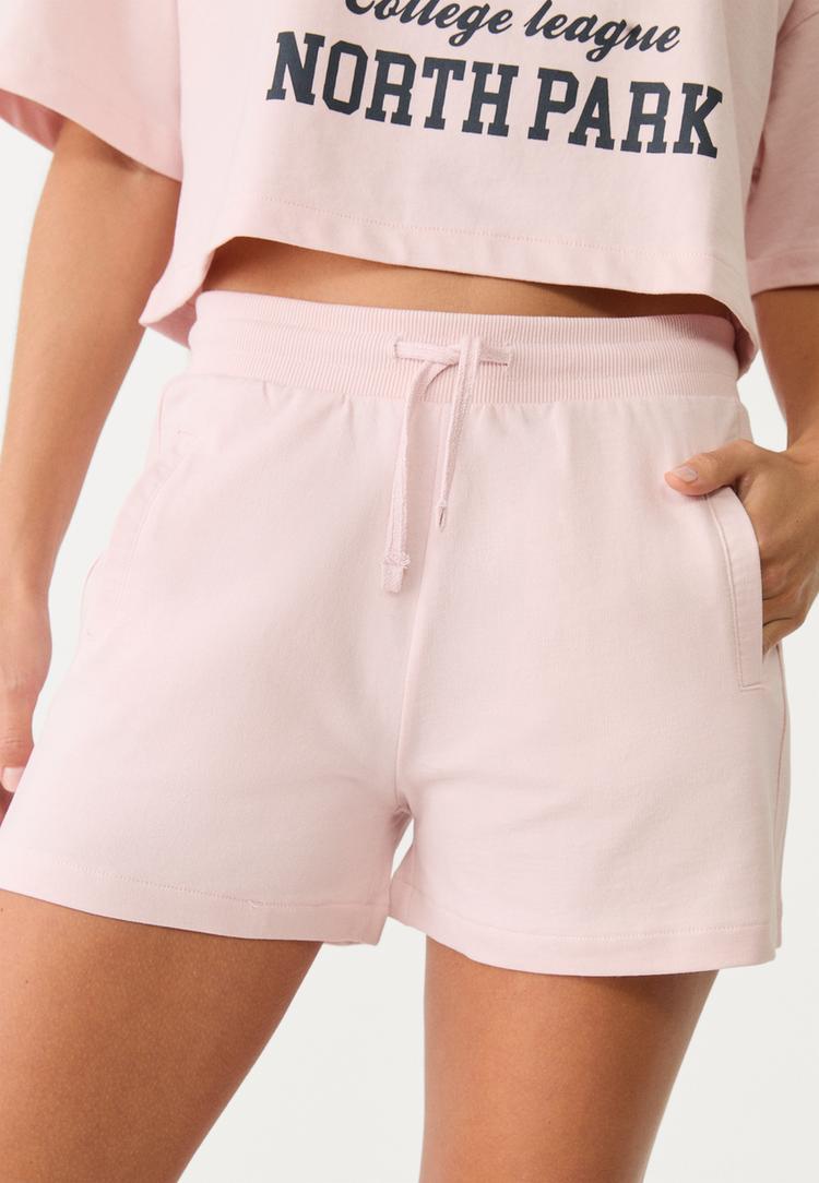 shorts felpa cordones