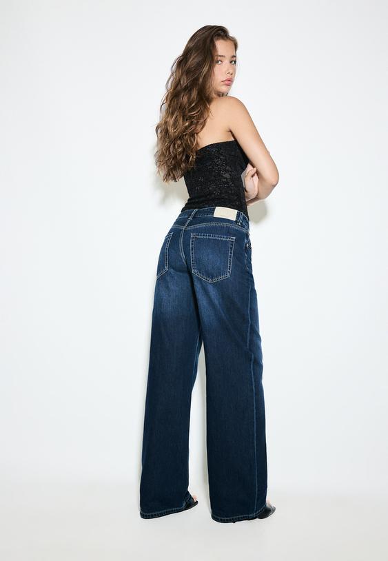 d91 jeans low wide leg