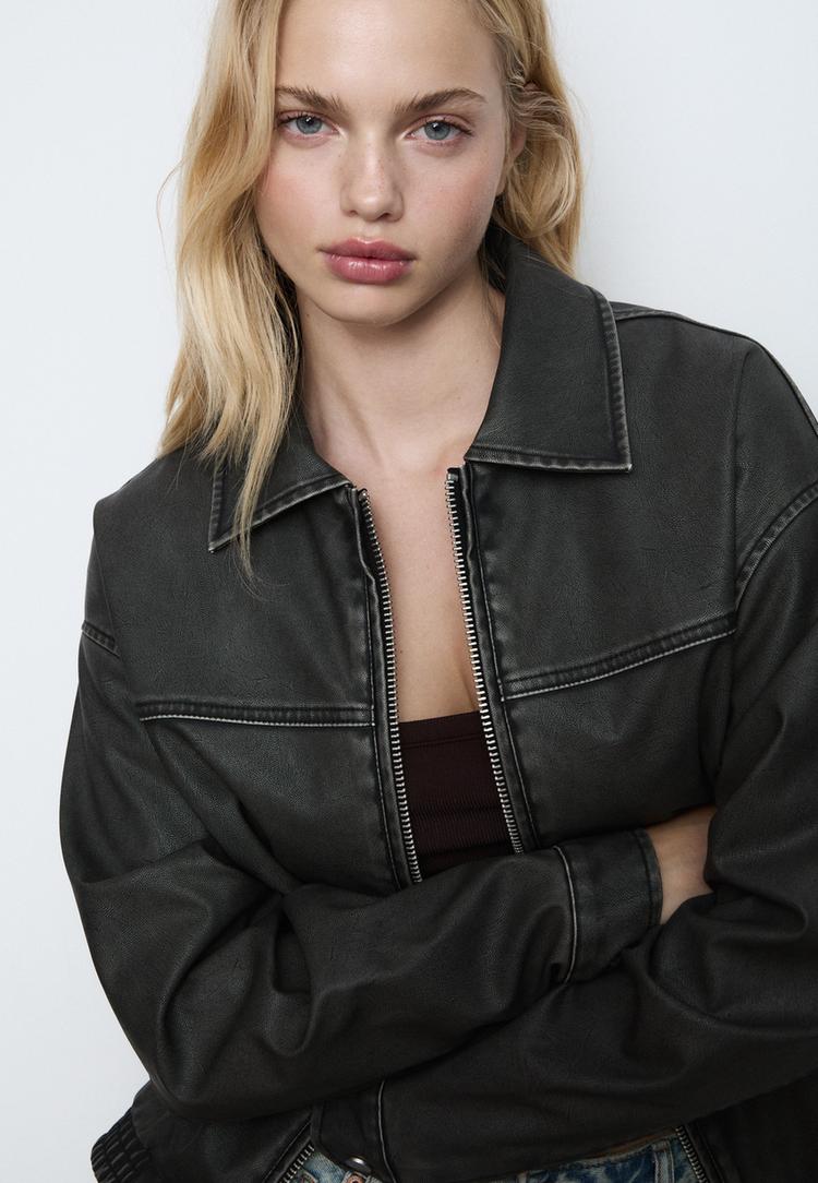 blusao oversize de polipele