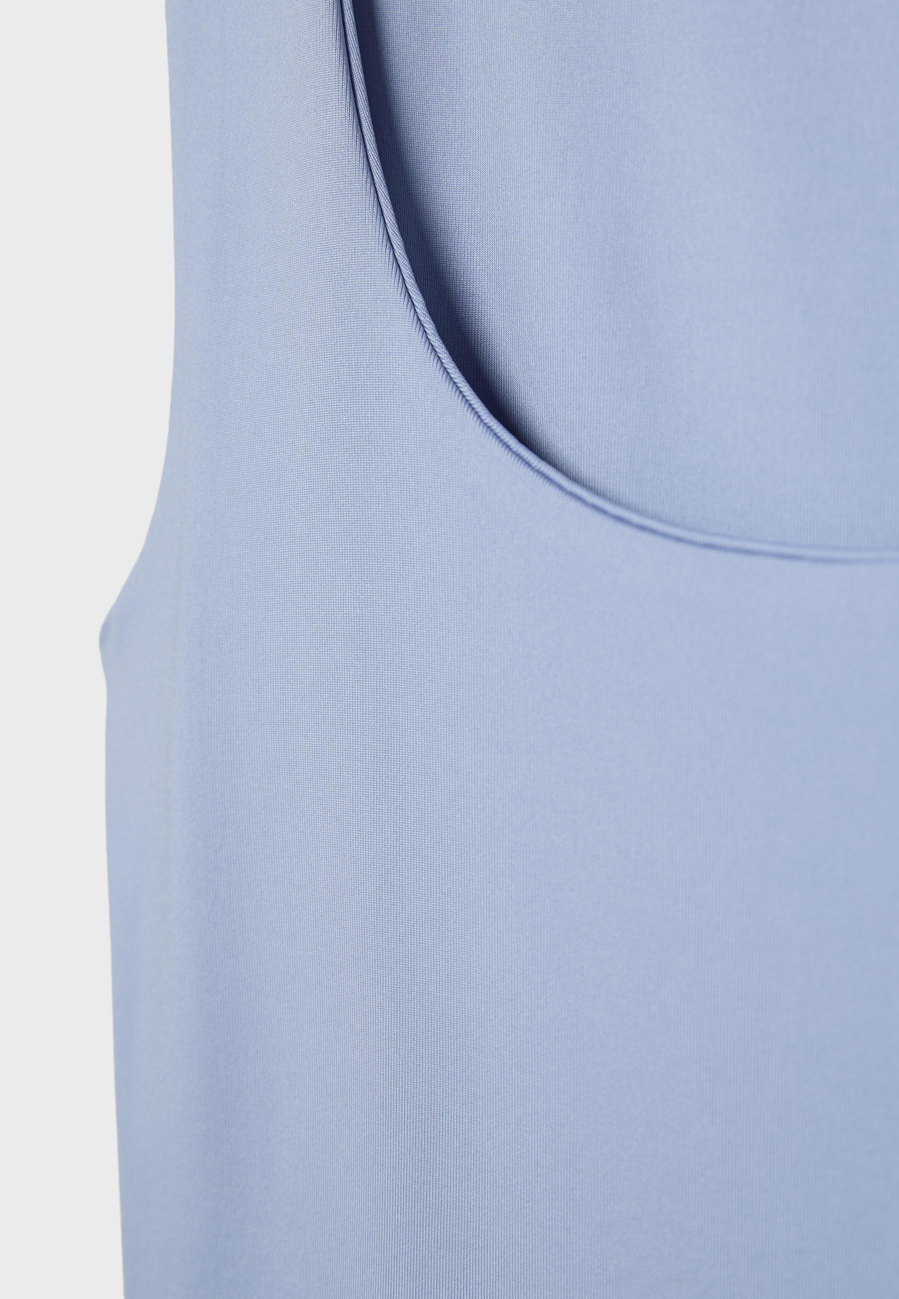 Kalın askılı poliamid t-shirt