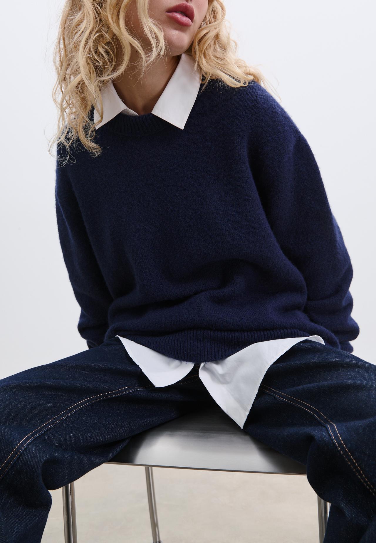 Pull en maille au toucher doux