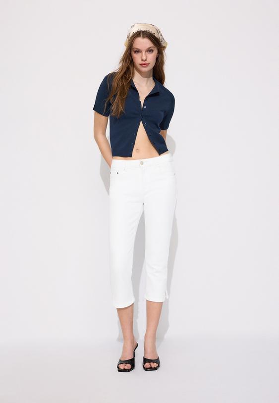stand collar buttoned knit cardigan
