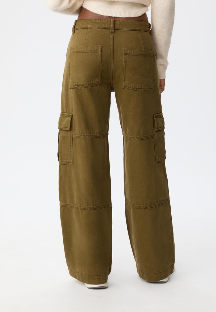 pantalon recto cargo