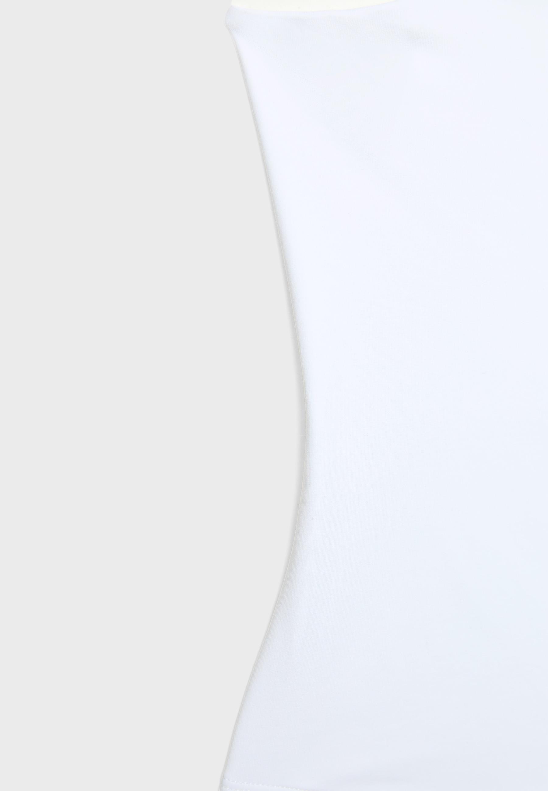 Polyamide bandeau top — White