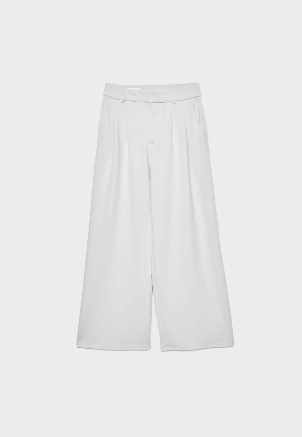 Soft-touch dress trousers