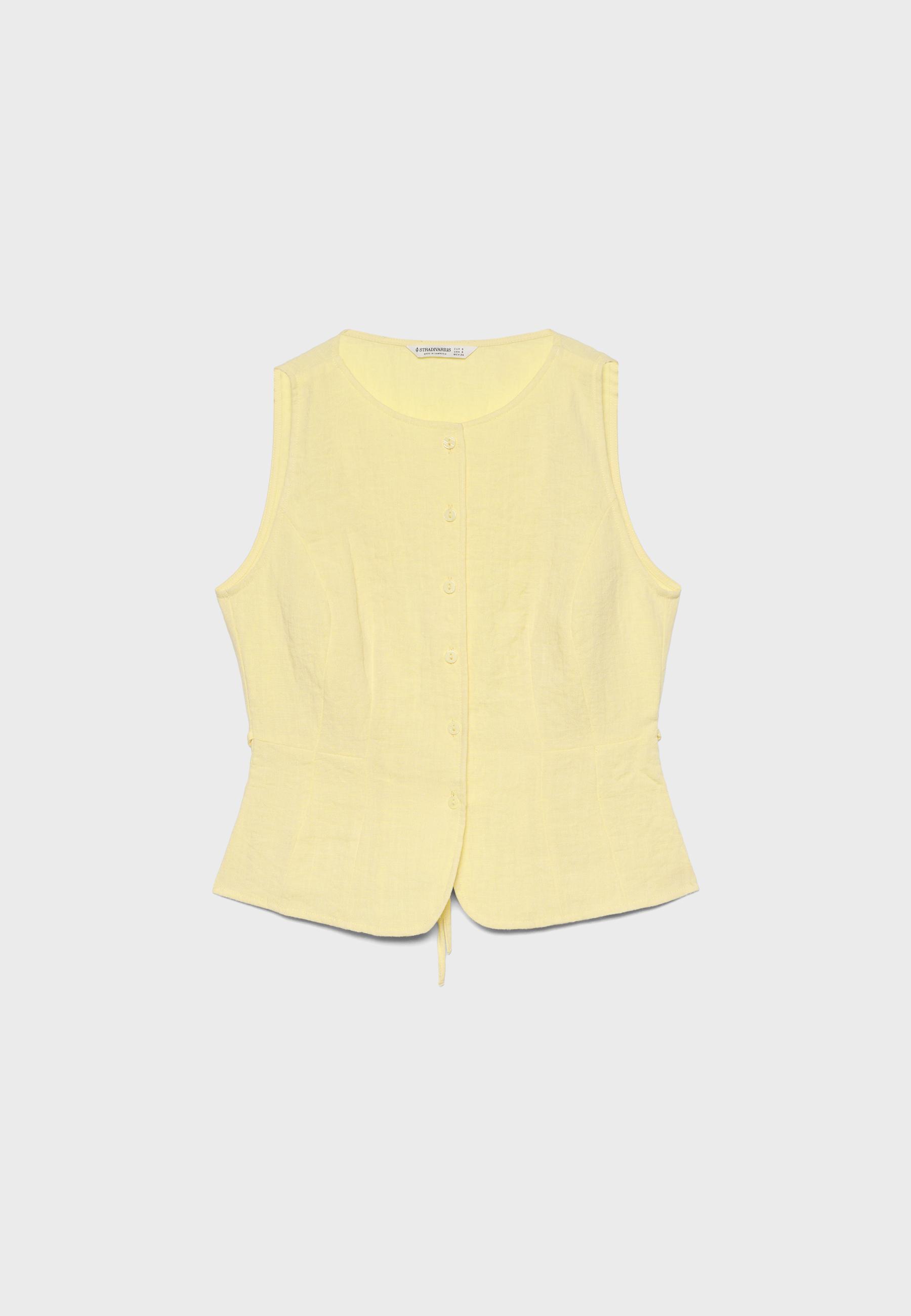 Buttoned waistcoat — Gold