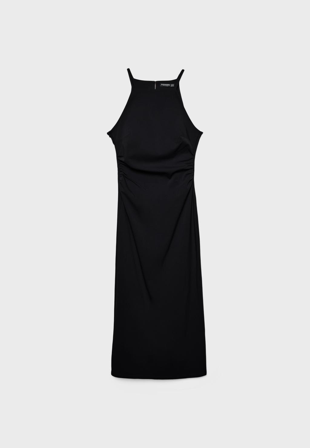 Midi halter dress