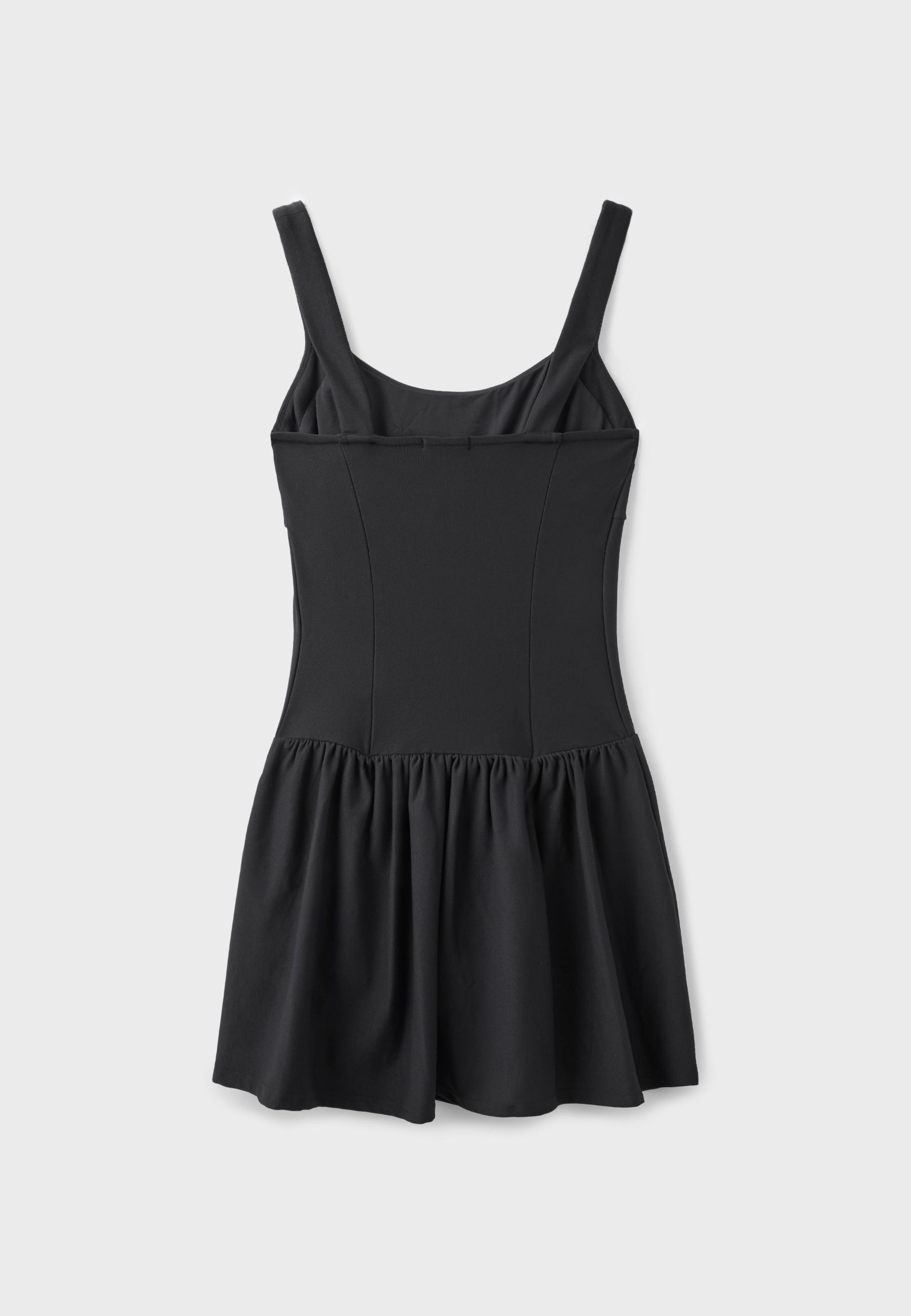 Short dress-style jumpsuit