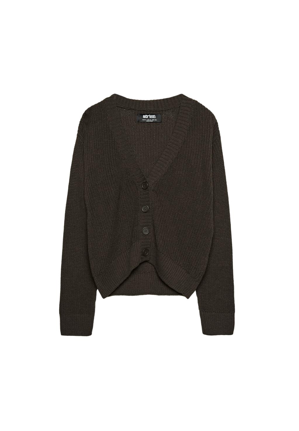 Chaqueta punto botones