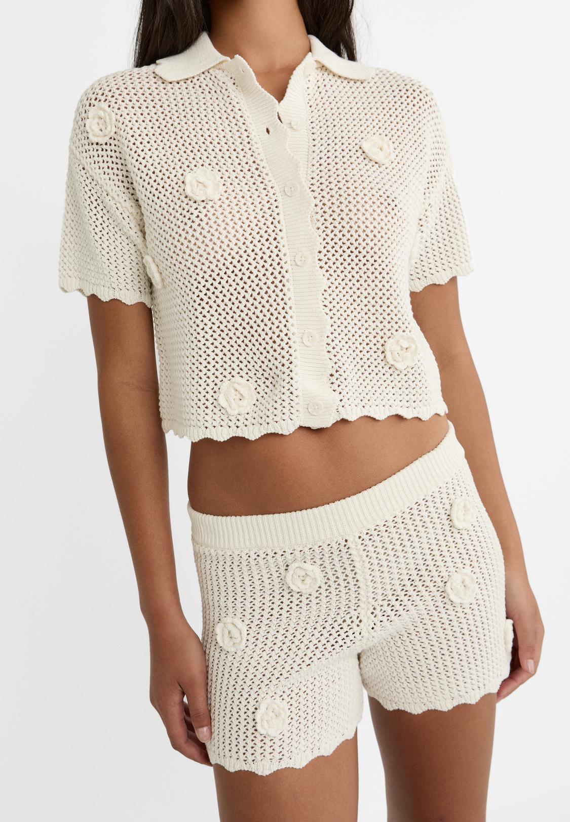 Top Crochet Ropa De Ganchillo En Stradivarius Stradivarius